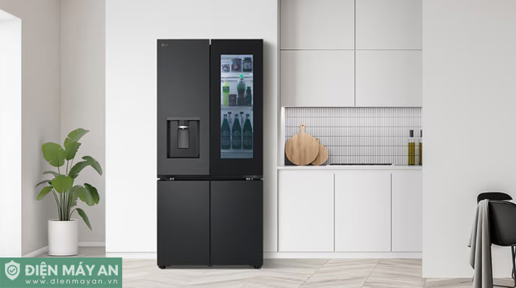 Tủ lạnh LG Inverter 576 lít Multi Door InstaView LFD58BLMAI